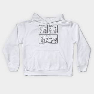 Work fail Kids Hoodie